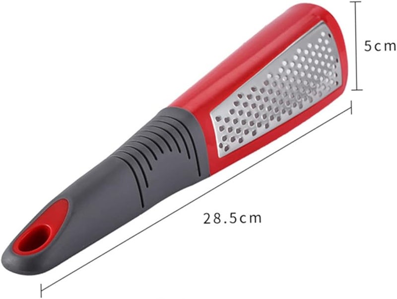 Stainless Steel Handheld Double Sided Vegetable Grater Slicer for Cheese Garlic Fruits Easy to Clean - Image 2